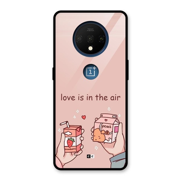 Love In Air Glass Back Case for OnePlus 7T