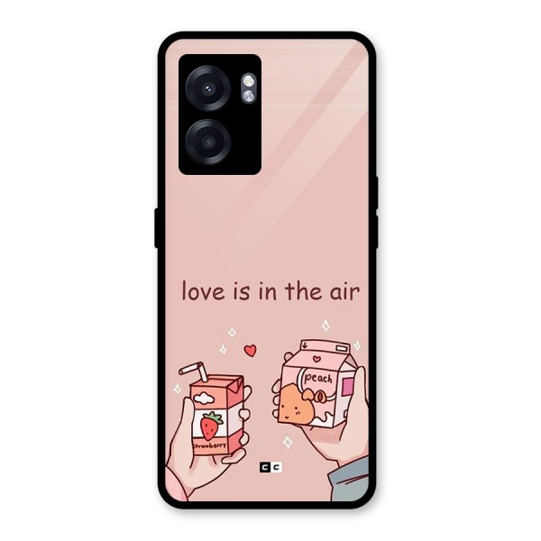 Love In Air Glass Back Case for Oppo K10 (5G)