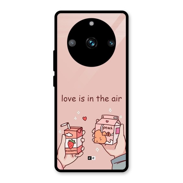 Love In Air Glass Back Case for Realme 11 Pro