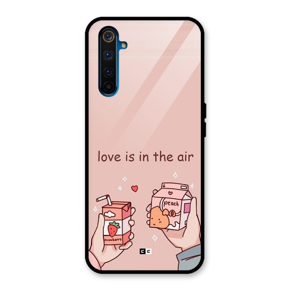 Love In Air Glass Back Case for Realme 6 Pro