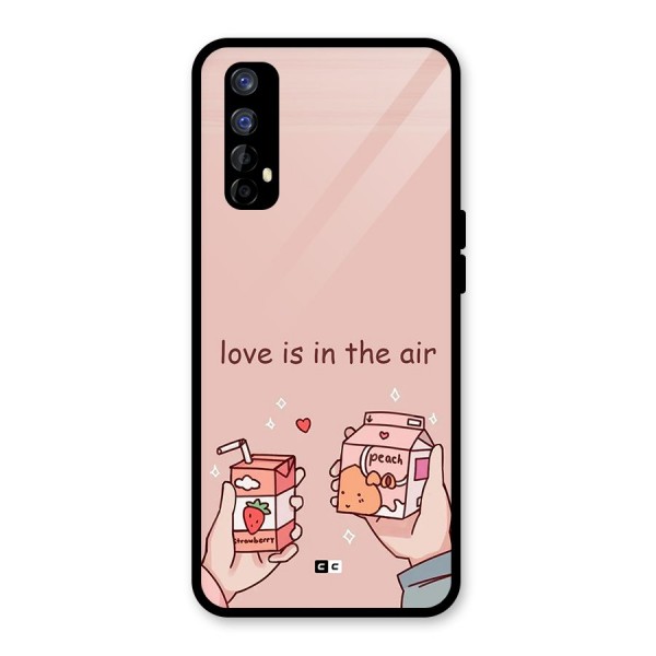 Love In Air Glass Back Case for Realme 7