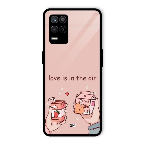 Love In Air Glass Back Case for Realme 9 5G