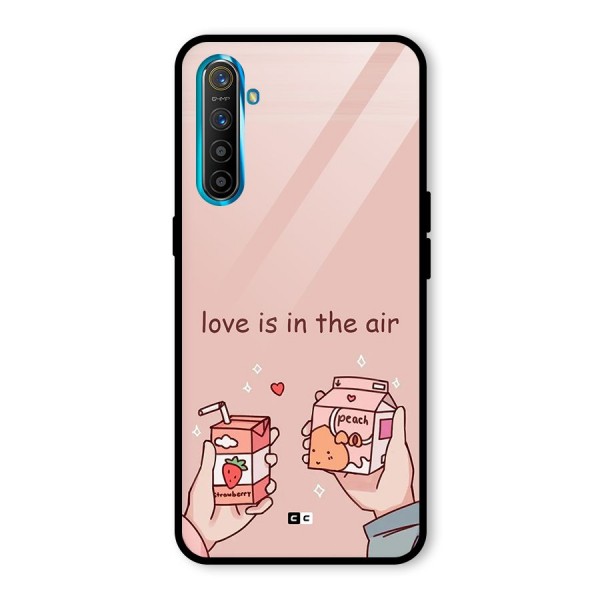 Love In Air Glass Back Case for Realme X2