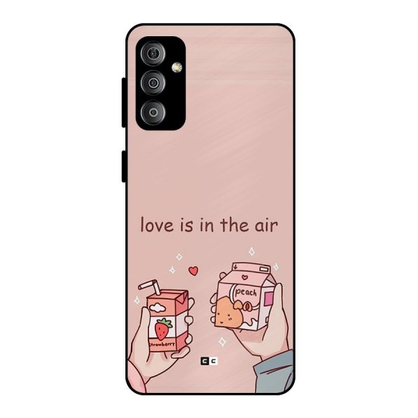 Love In Air Metal Back Case for Galaxy F23