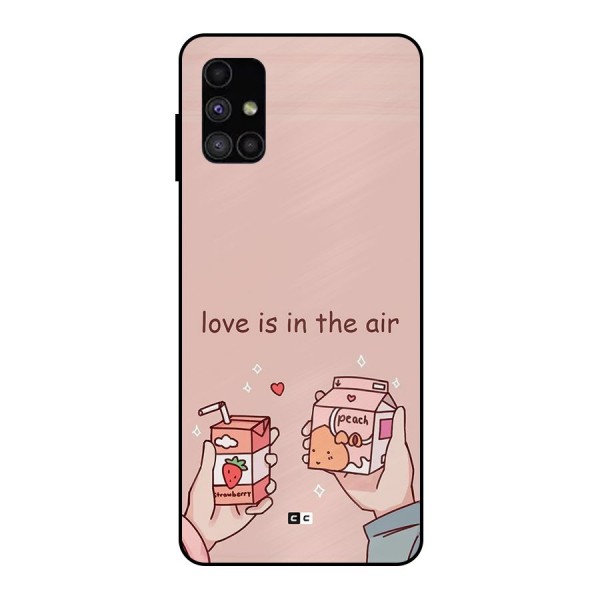 Love In Air Metal Back Case for Galaxy M51