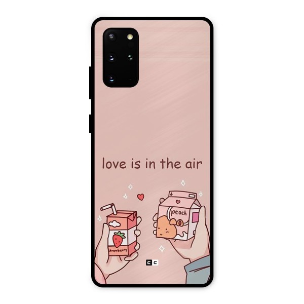 Love In Air Metal Back Case for Galaxy S20 Plus