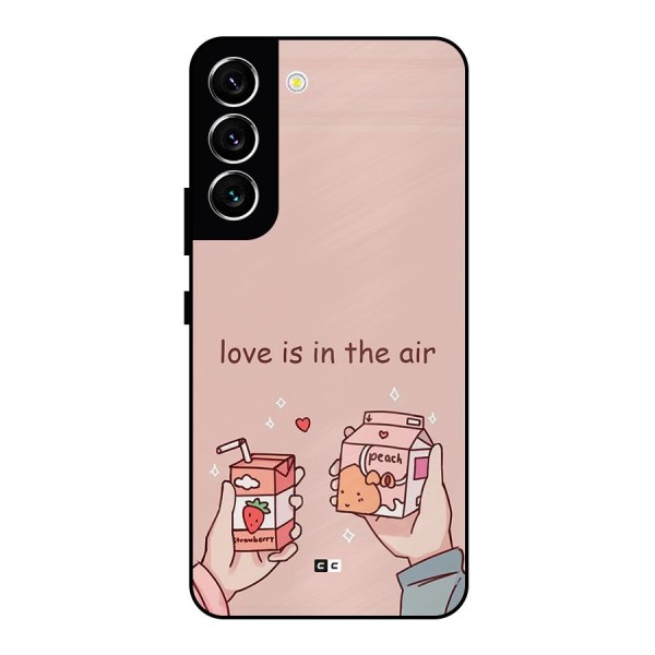 Love In Air Metal Back Case for Galaxy S22 5G