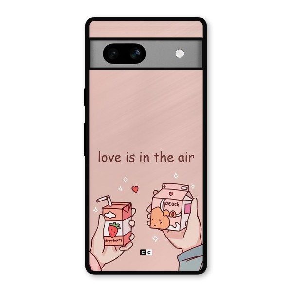 Love In Air Metal Back Case for Google Pixel 7a