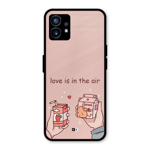 Love In Air Metal Back Case for Nothing Phone 1