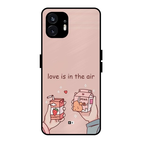 Love In Air Metal Back Case for Nothing Phone 2