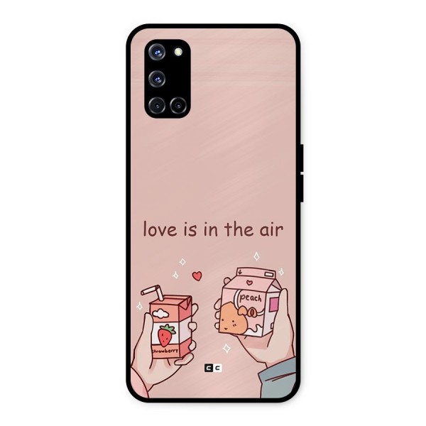 Love In Air Metal Back Case for Oppo A52