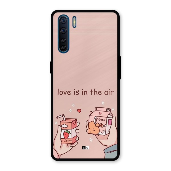 Love In Air Metal Back Case for Oppo F15