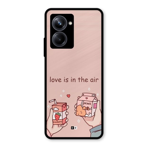 Love In Air Metal Back Case for Realme 10 Pro