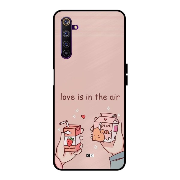 Love In Air Metal Back Case for Realme 6 Pro