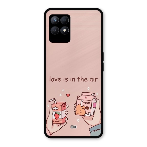 Love In Air Metal Back Case for Realme 8i