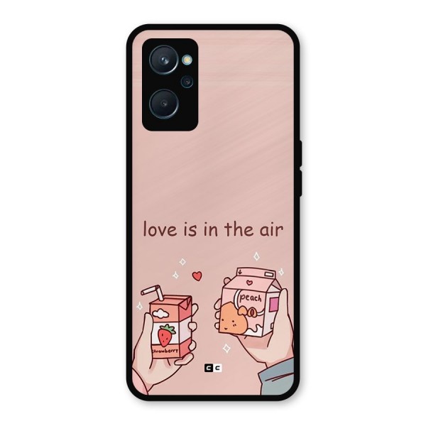 Love In Air Metal Back Case for Realme 9i