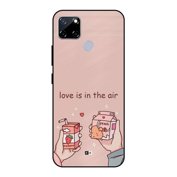 Love In Air Metal Back Case for Realme Narzo 20