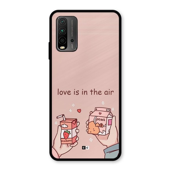 Love In Air Metal Back Case for Redmi 9 Power