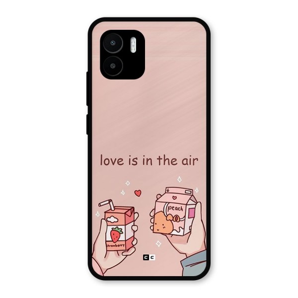 Love In Air Metal Back Case for Redmi A2