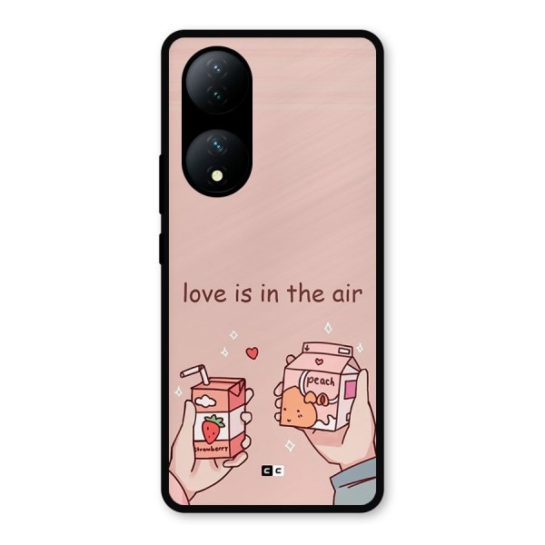 Love In Air Metal Back Case for Vivo T2