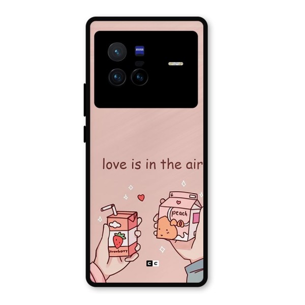 Love In Air Metal Back Case for Vivo X80