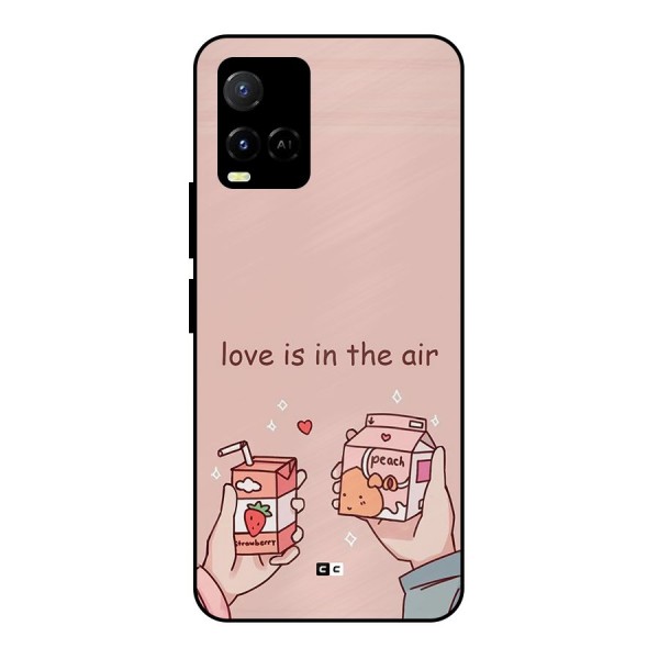 Love In Air Metal Back Case for Vivo Y21