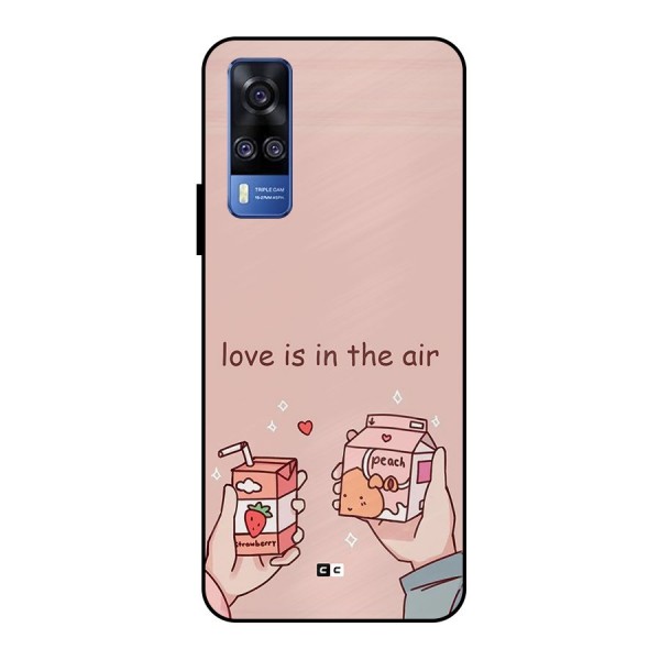 Love In Air Metal Back Case for Vivo Y51