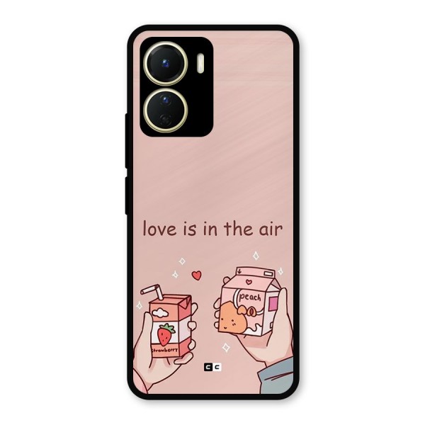 Love In Air Metal Back Case for Vivo Y56