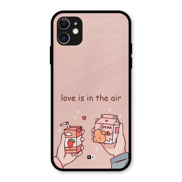 Love In Air Metal Back Case for iPhone 11