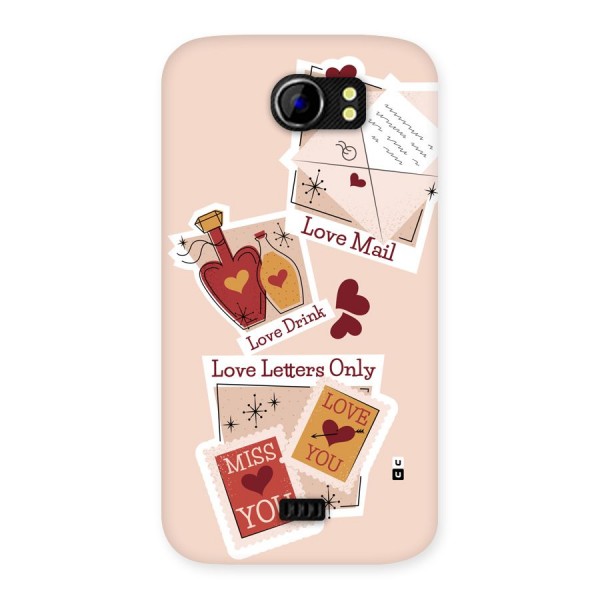 Love Language Back Case for Canvas 2 A110