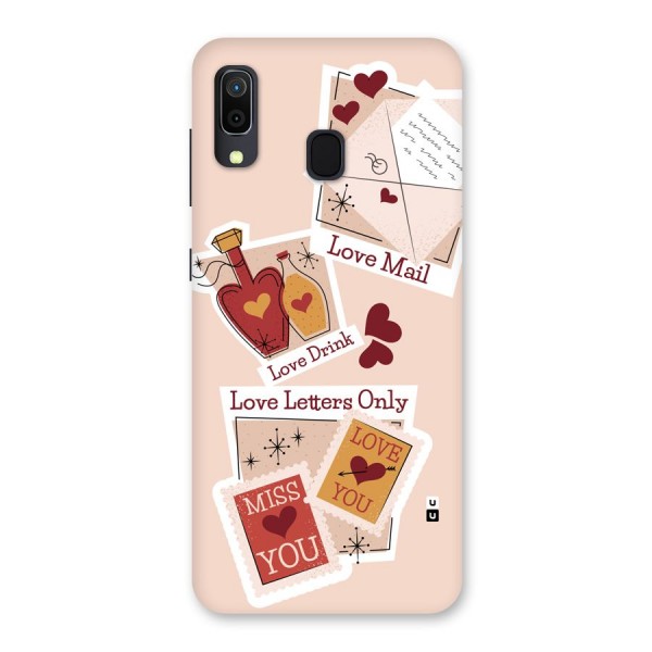 Love Language Back Case for Galaxy A20