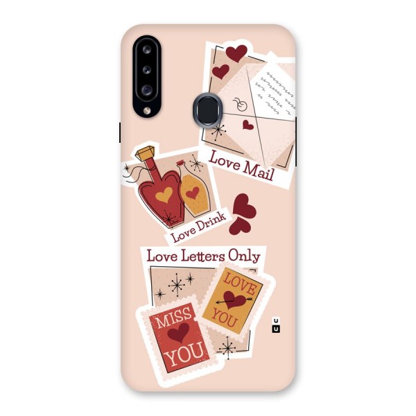 Love Language Back Case for Galaxy A20s