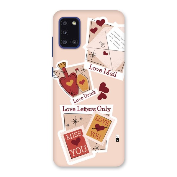 Love Language Back Case for Galaxy A31