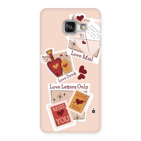 Love Language Back Case for Galaxy A3 (2016)