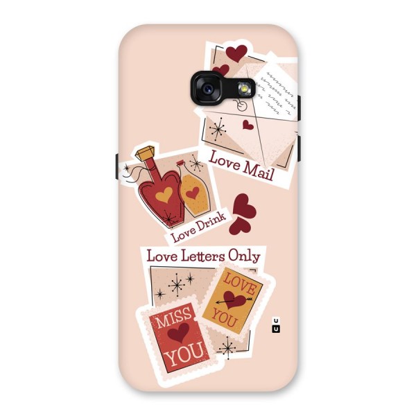 Love Language Back Case for Galaxy A3 (2017)