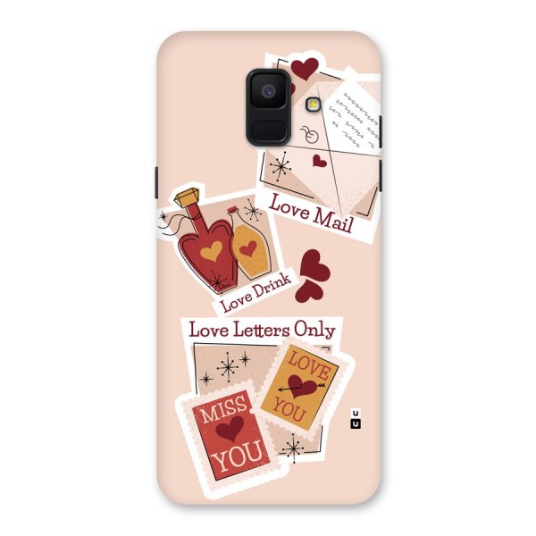 Love Language Back Case for Galaxy A6 (2018)