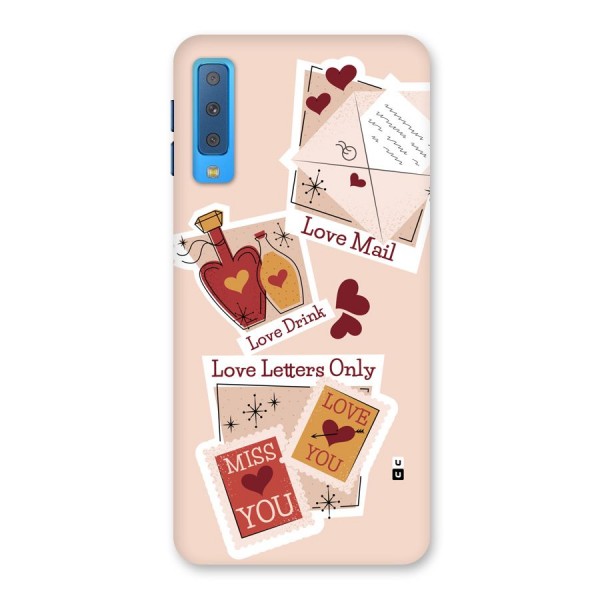 Love Language Back Case for Galaxy A7 (2018)