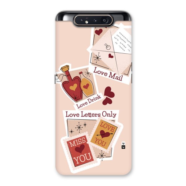 Love Language Back Case for Galaxy A80