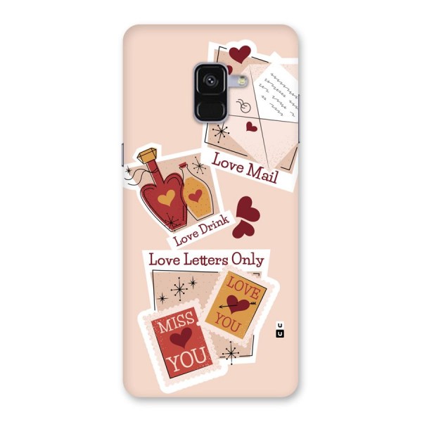 Love Language Back Case for Galaxy A8 Plus