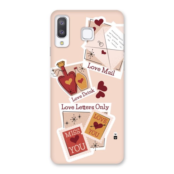 Love Language Back Case for Galaxy A8 Star