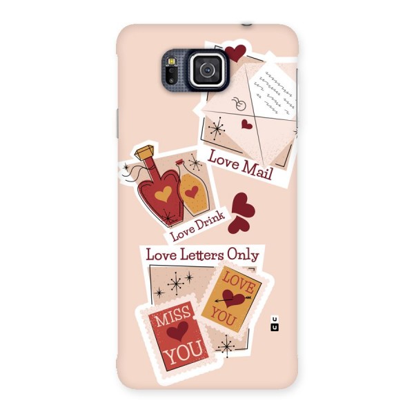 Love Language Back Case for Galaxy Alpha