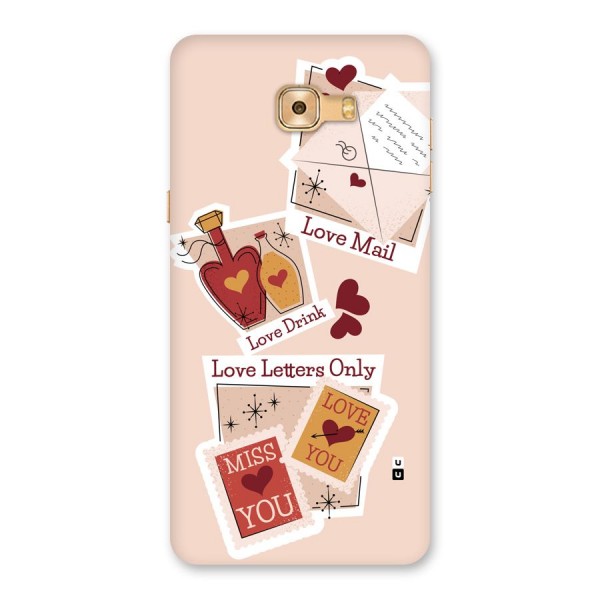 Love Language Back Case for Galaxy C9 Pro