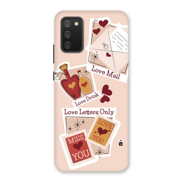 Love Language Back Case for Galaxy F02s