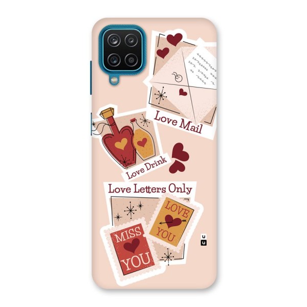 Love Language Back Case for Galaxy F12