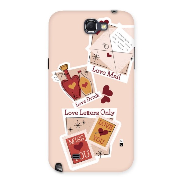 Love Language Back Case for Galaxy Note 2