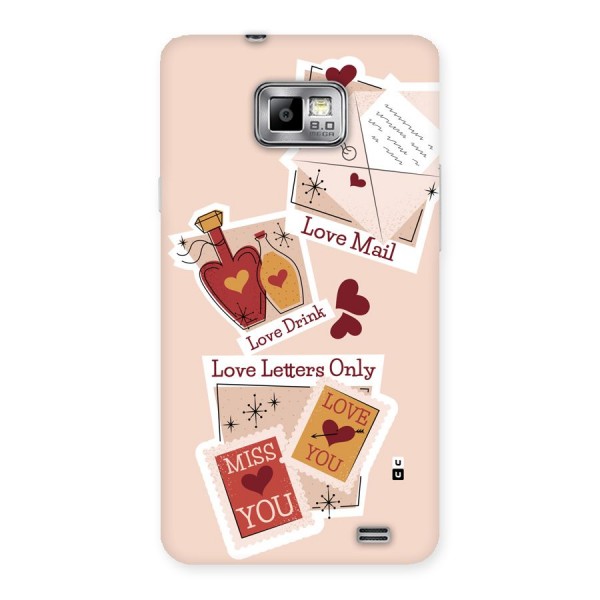 Love Language Back Case for Galaxy S2