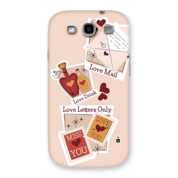 Love Language Back Case for Galaxy S3