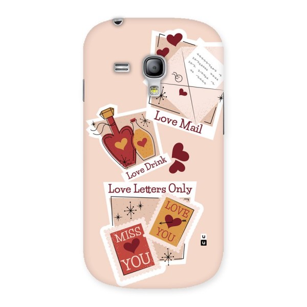 Love Language Back Case for Galaxy S3 Mini