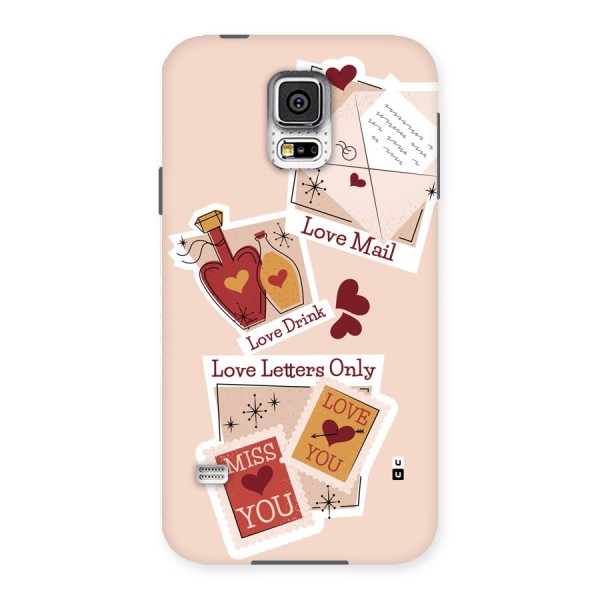 Love Language Back Case for Galaxy S5