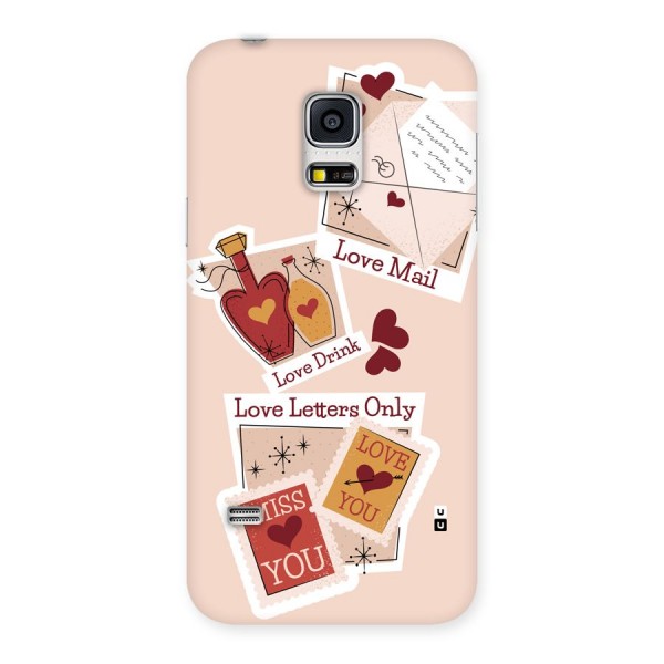 Love Language Back Case for Galaxy S5 Mini